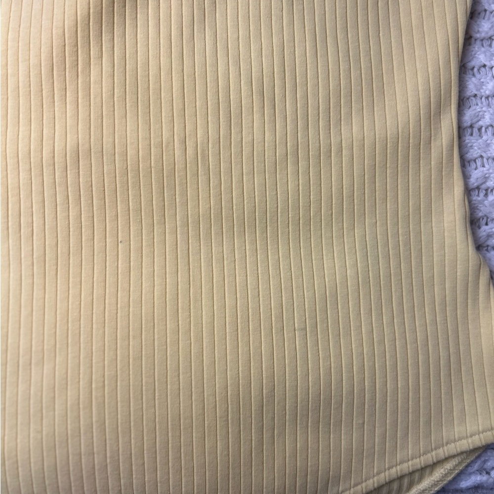 Yellow Ribbed Bodysuit - Picture 5 of 5